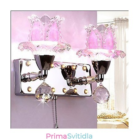 Kreativní současné a smluvní kreativní křišťálové nástěnné lampy Kreativní současné a smluvní kreativní křišťálové nástěnné lampy