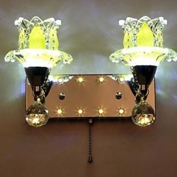 Kreativní současné a smluvní kreativní křišťálové nástěnné lampy