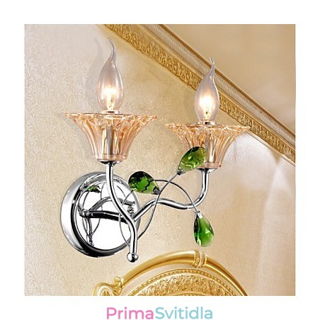 Kreativní moderní a smluvní křišťálové nástěnné lampy v evropském stylu Kreativní moderní a smluvní křišťálové nástěnné lampy v evropském stylu