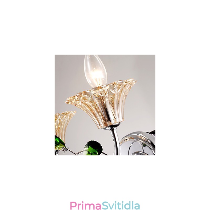 Kreativní moderní a smluvní křišťálové nástěnné lampy v evropském stylu