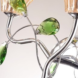 Kreativní moderní a smluvní křišťálové nástěnné lampy v evropském stylu