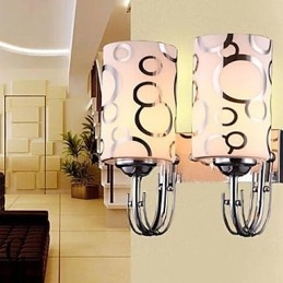 Kreativní současné a smluvní kreativní křišťálové nástěnné lampy