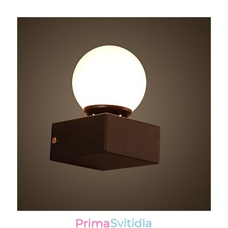 Ball Loft Kreativní nástěnná lampa Nástěnná lampa z tepaného železa Obnovení starých světel Ball Loft Kreativní nástěnná lampa Nástěnná lampa z tepaného železa Obnovení starých světel