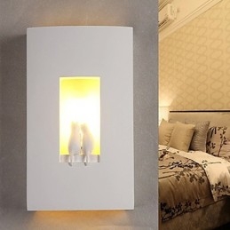 Módní teplé dětské pokojové závěsné světlo Creative Kitty sádrové nástěnné lampy