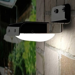 Hlasový senzor Venkovní solární světelná lampa Krajina Zahradní plot
