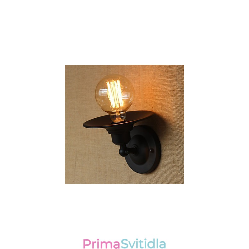 Retro minimalistické Dekorativní nástěnné svítidlo na balkonové schodiště do noční uličky