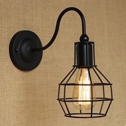 Moderní bary a restaurace Nástěnná lampa z tepaného železa Obývací pokoj Chodba Schodiště Kavárna