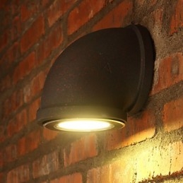 Loft Personality Vintage Bar Pult Vodní dýmka Nástěnná lampa Bodové světlo Lot Lighting Fitting Schodiště Balkonová lampa