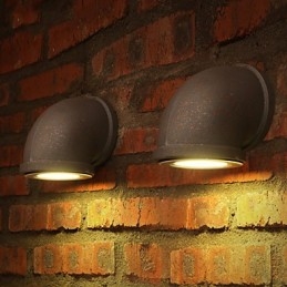 Loft Personality Vintage Bar Pult Vodní dýmka Nástěnná lampa Bodové světlo Lot Lighting Fitting Schodiště Balkonová lampa