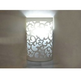 ALL BLUE Vysoce kvalitní dekorace vyřezávaných vzorů nebo vzorů na nástěnné lampě ze dřeva