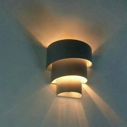 Vysoce kvalitní moderní módní design spirálové nástěnné svítidlo Kreativní nástěnná lampa
