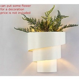 Vysoce kvalitní moderní módní design spirálové nástěnné svítidlo Kreativní nástěnná lampa