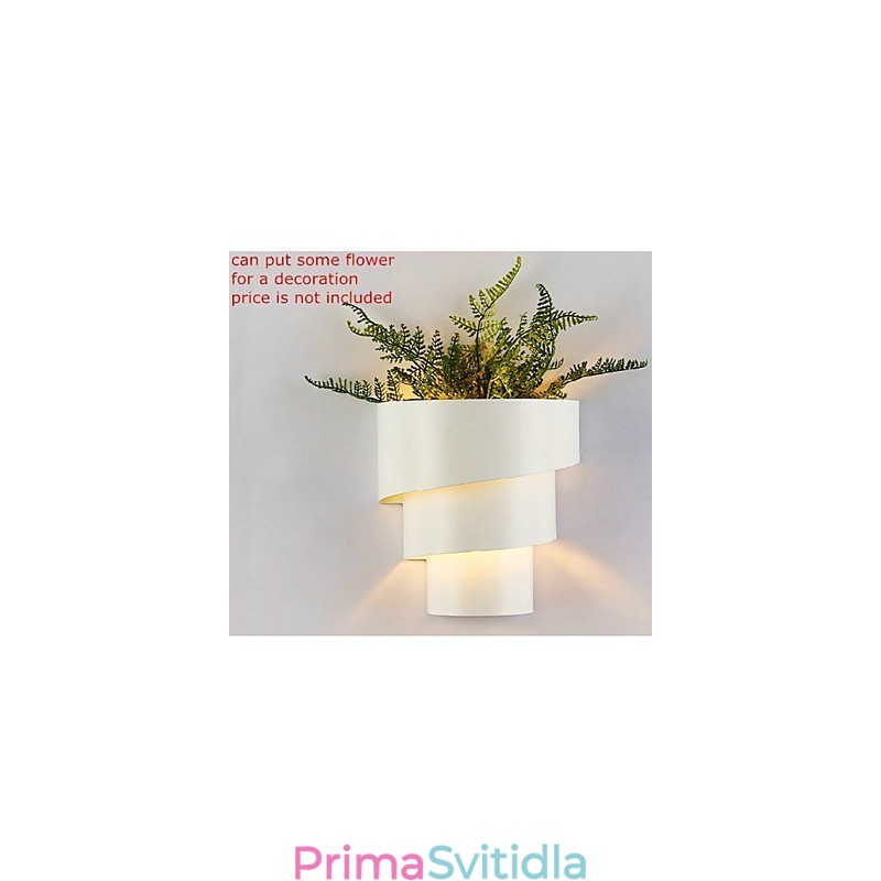 Vysoce kvalitní moderní módní design spirálové nástěnné svítidlo Kreativní nástěnná lampa