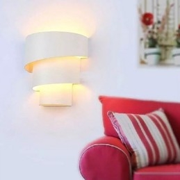 Vysoce kvalitní moderní módní design spirálové nástěnné svítidlo Kreativní nástěnná lampa