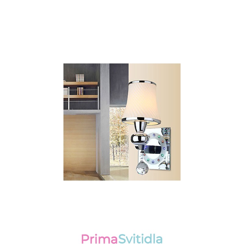 Kreativní současné a smluvní kreativní křišťálové nástěnné lampy