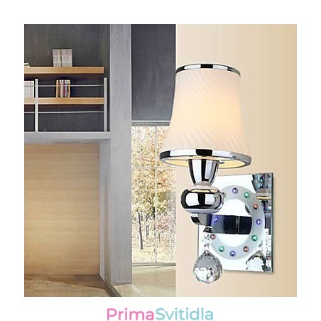 Kreativní současné a smluvní kreativní křišťálové nástěnné lampy