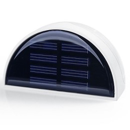 Solární lampa Venkovní zahradní světlo Solární světlo aktivované automatickým senzorem (bílé)