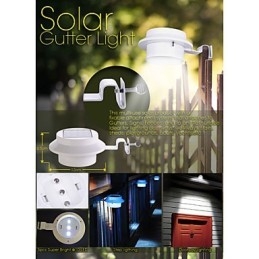 Solární střešní lampa Plot Plotová lampa Světla Chodba Světla Nástěnná lampa Dřez