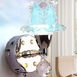 Kreativní současné a smluvní kreativní křišťálové nástěnné lampy