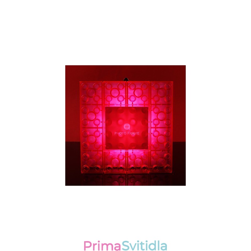 Creative Blocks Frame Light Color Roztomilé malé dárky Nástěnná lampa Háček na opasek