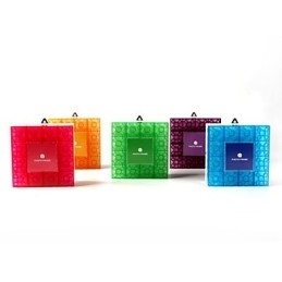 Creative Blocks Frame Light Color Roztomilé malé dárky Nástěnná lampa Háček na opasek