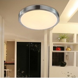Světla pro vestavnou montáž 7W Světelné kulaté jednoduché moderní průměr 20CM