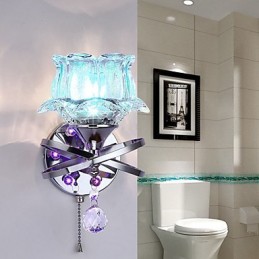 Kreativní současné a smluvní kreativní křišťálové nástěnné lampy