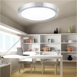 Světla pro vestavnou montáž 7W Světelné kulaté jednoduché moderní průměr 20CM