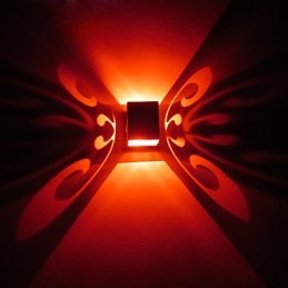 Nástěnná lampa Creative Butterfly Light