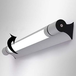 Koupelnové osvětlení Modern Contemporary T5 Metal