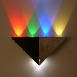 Multi T barevná teplotní lampa Creative Bar Model Nástěnné svícny Kovové