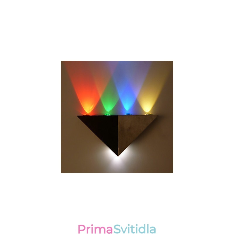 Multi T barevná teplotní lampa Creative Bar Model Nástěnné svícny Kovové