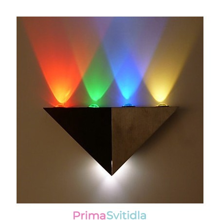 Multi T barevná teplotní lampa Creative Bar Model Nástěnné svícny Kovové Multi T barevná teplotní lampa Creative Bar Model Nástěnné svícny Kovové