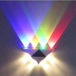 Multi T barevná teplotní lampa Creative Bar Model Nástěnné svícny Kovové