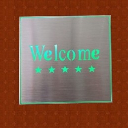 The Hotel Market Welcome Indicator Světlá lampa Kreativní barový model Nástěnné svícny Kov