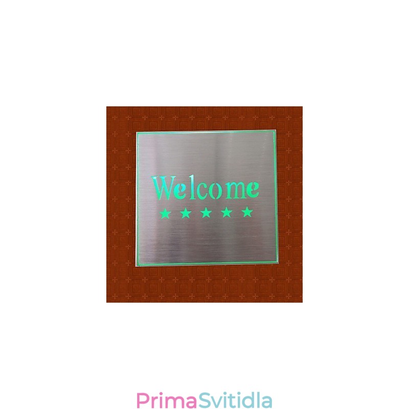 The Hotel Market Welcome Indicator Světlá lampa Kreativní barový model Nástěnné svícny Kov