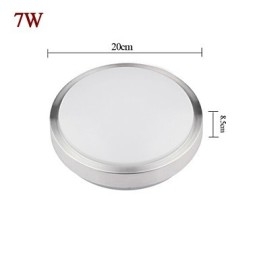 Světla pro vestavnou montáž 7W Světelné kulaté jednoduché moderní průměr 20CM