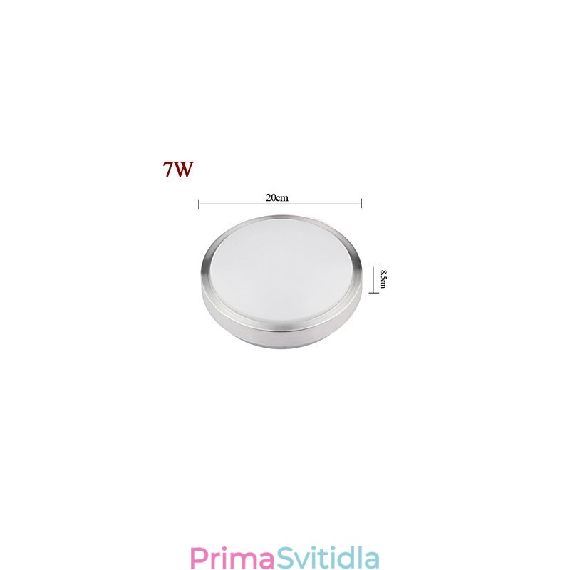 Světla pro vestavnou montáž 7W Světelné kulaté jednoduché moderní průměr 20CM