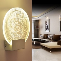 Nástěnné svítidla PVC Lampa Lehký moderní současný kov