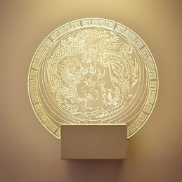 Nástěnné svítidla PVC Lampa Lehký moderní současný kov