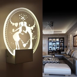 Akrylátové nástěnné svítidlo PVC svítidlo lehké moderní moderní kov