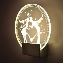 Akrylátové nástěnné svítidlo PVC svítidlo lehké moderní moderní kov