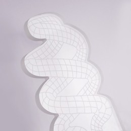 Akrylová nástěnná lampa PVC lampa Light Chip Moderní současný kov