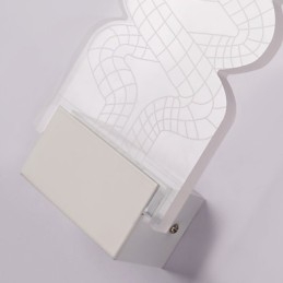 Akrylová nástěnná lampa PVC lampa Light Chip Moderní současný kov