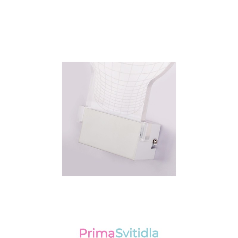 Akrylová nástěnná lampa PVC lampa Light Chip Moderní současný kov