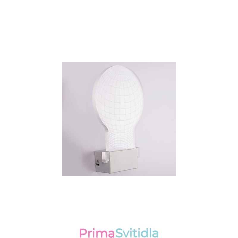 Akrylová nástěnná lampa PVC lampa Light Chip Moderní současný kov