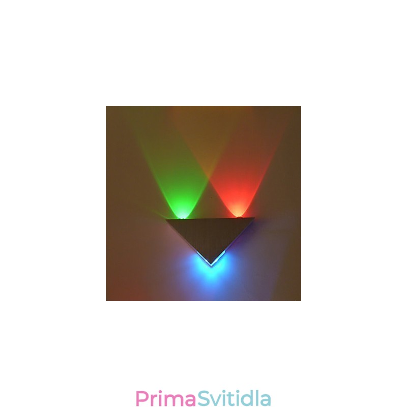 Multi T barevná teplotní lampa Creative Bar Model Nástěnné svícny Kovové
