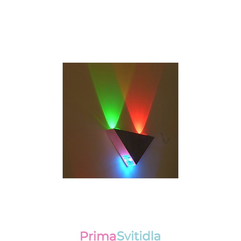 Multi T barevná teplotní lampa Creative Bar Model Nástěnné svícny Kovové