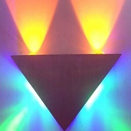 Multi T barevná teplotní lampa Creative Bar Model Nástěnné svícny Kovové