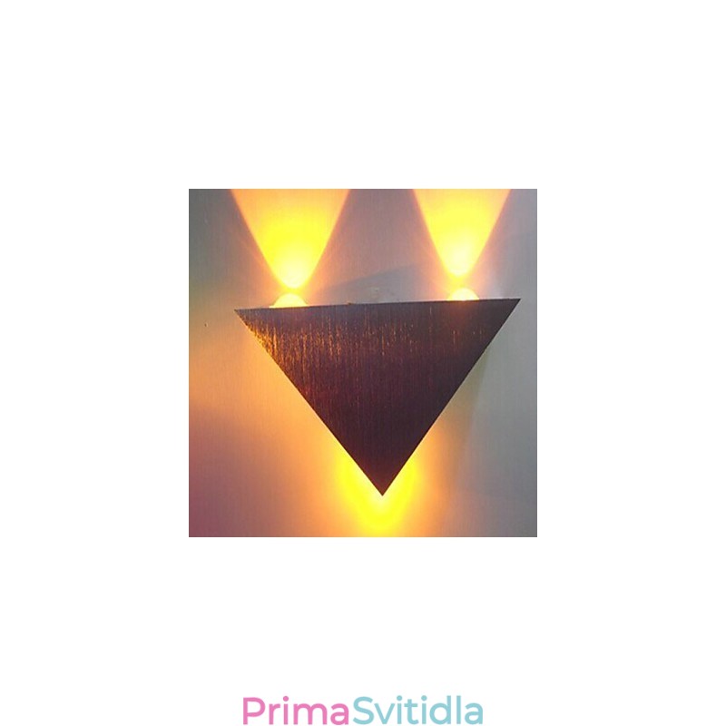 Multi T barevná teplotní lampa Creative Bar Model Nástěnné svícny Kovové